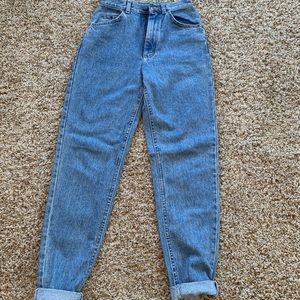 Vintage High Waisted Mom Jeans (long)
